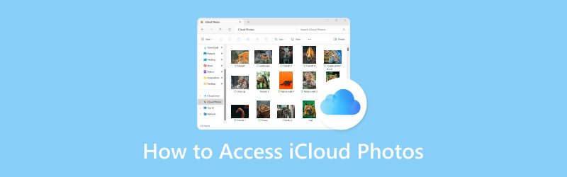 iCloud写真にアクセスする方法
