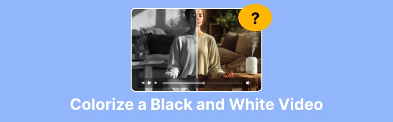 白黒動画をカラー化