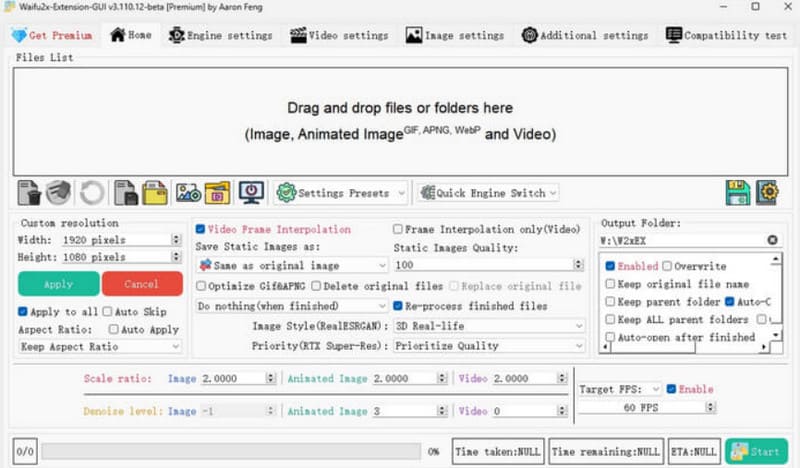 Waifu2x Extension Gui