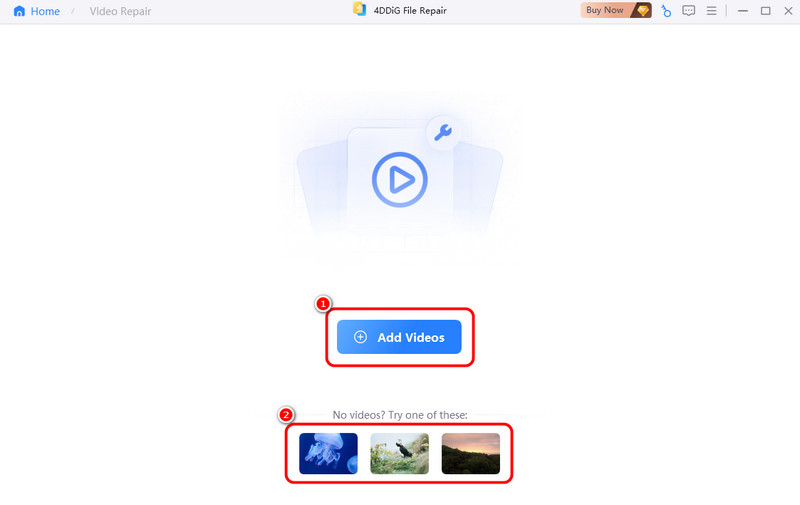 動画を追加 4DDiG