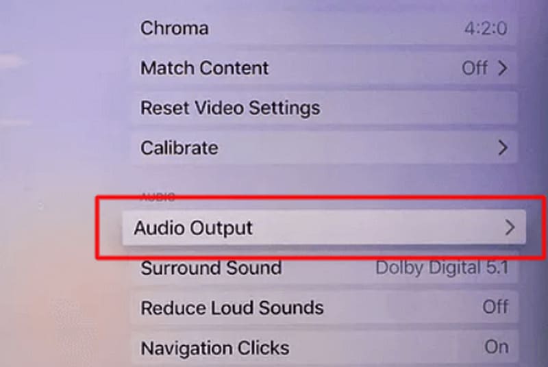 音声出力（Audio Output）