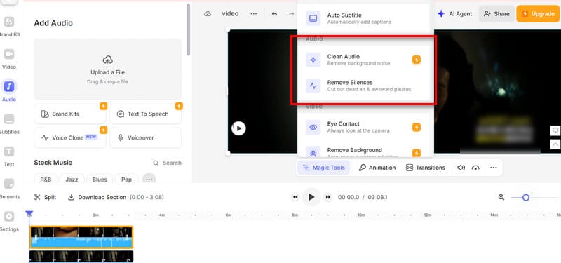 Veed オーディオ修復