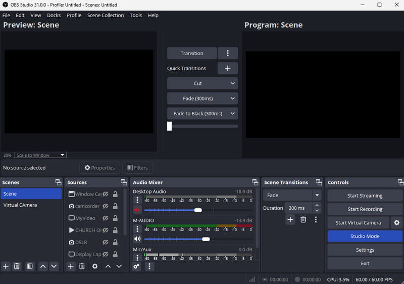 OBS Studio 画面レコーダー