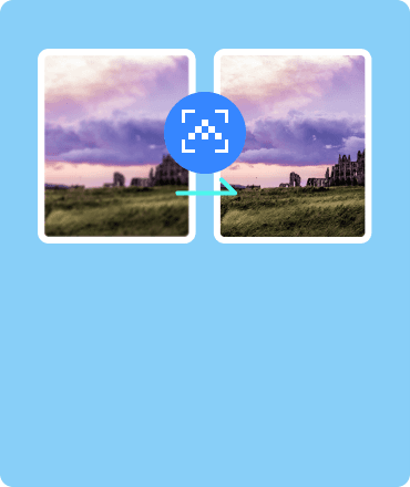 低解像度画像を高解像度に変換する