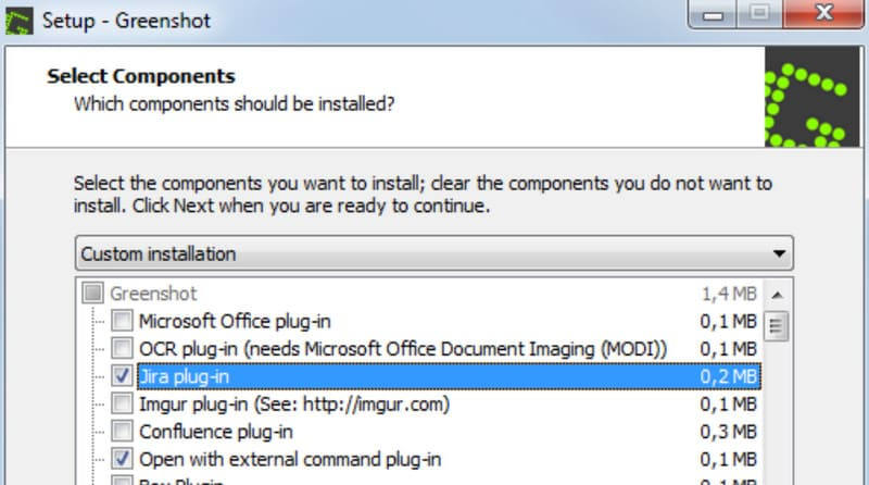 Greenshot（グリーンショット）