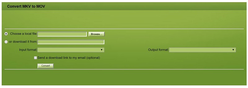 MKV MOV変換ファイルを変換