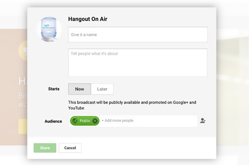 Google Hangout On Air をキャプチャする