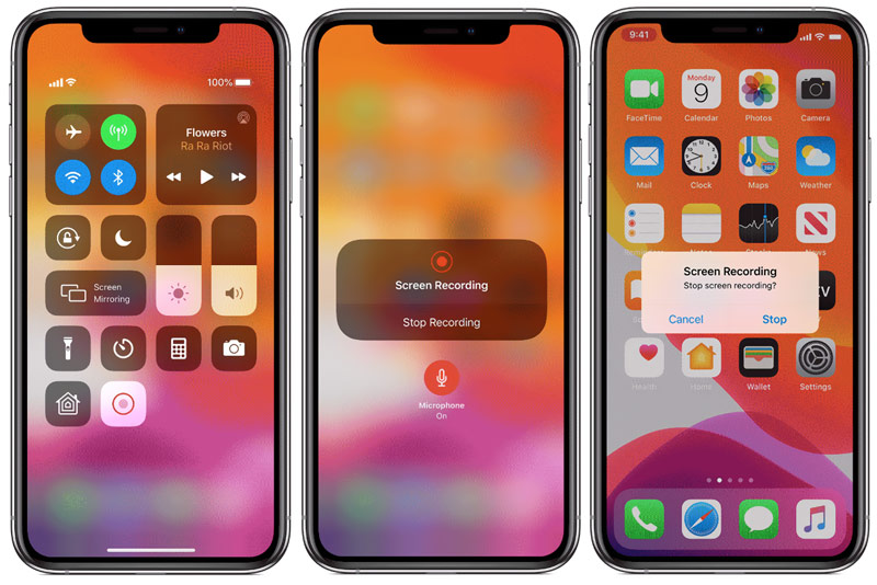 iPhone でクラッシュ・ロワイヤルを録画