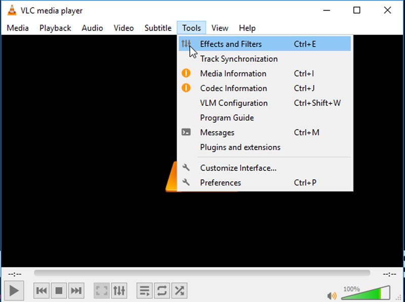 VLC で動画を修復する