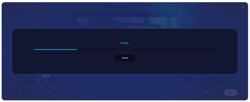 動画をアップロード
