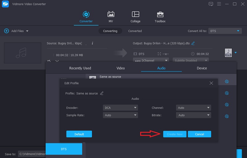 ファイルの編集Vidmore
