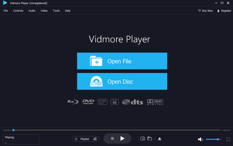 Vidmore Player 最高の動画プレーヤー