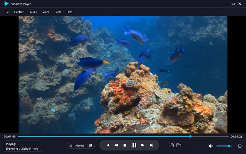 rmvb player を再生する